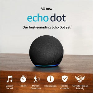 Echo Dot Smart Speaker with Alexa (5th Gen - 2022 Release)