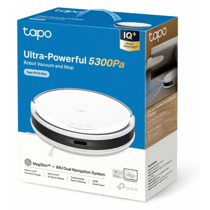 TP-Link Tapo RV20 Max Robot Vacuum Cleaner