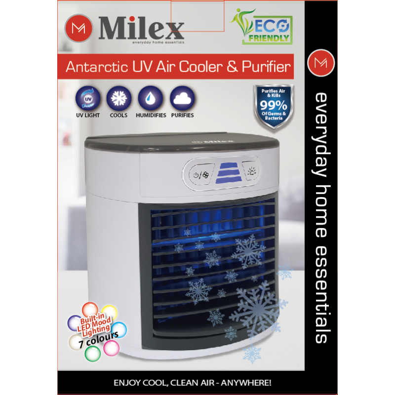 Milex Arctic UV Air Cooler & Air Purifier