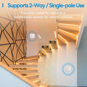 Meross Smart Light Switch (MSS550HK-EU) - Control Your Lights from Anywhere